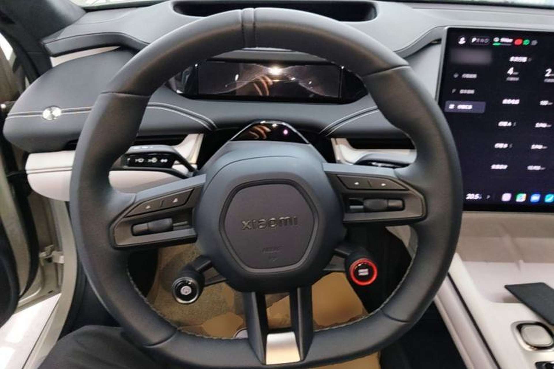 Used Xiaomi Auto SU7 2024 Four-Wheel Drive Ultra-Long Range Advanced Intelligent Driving Max Edition Steering Wheel