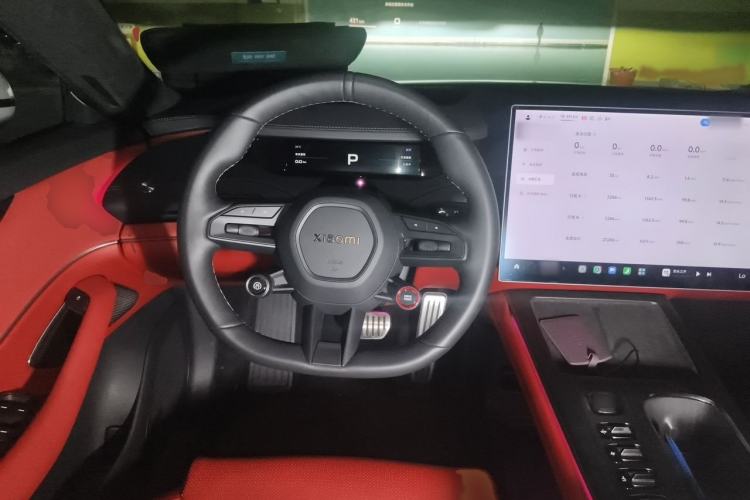 Used Xiaomi Auto SU7 2024 Four-Wheel Drive Ultra-Long Range Advanced Intelligent Driving Max Edition Steering Wheel