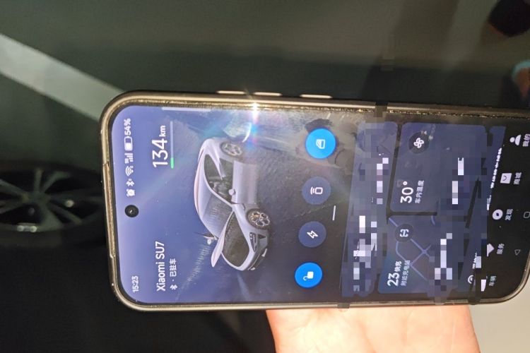 Used Xiaomi Auto SU7 2024 Rear-Drive Long-Range Intelligent Driving Version Vehicle Key