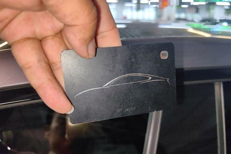 Used Xiaomi Auto SU7 2024 Rear-Drive Long-Range Intelligent Driving Version Vehicle Key
