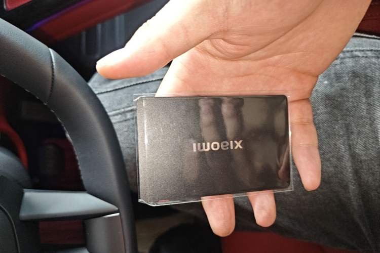 Used Xiaomi Auto SU7 2024 Rear-Drive Long-Range Intelligent Driving Version Vehicle Key