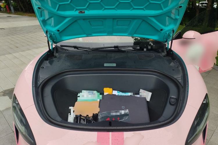 Used Xiaomi Auto SU7 2024 Rear-Drive Long-Range Intelligent Driving Version Engine Bay