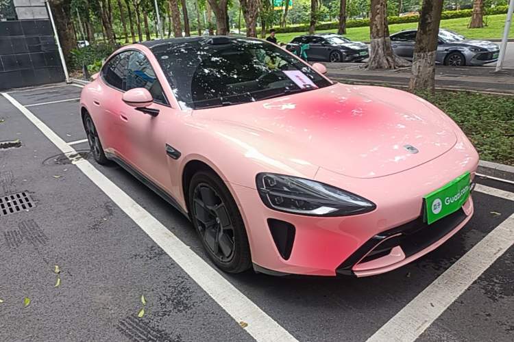 Used Xiaomi Auto SU7 2024 Rear-Drive Ultra-Long Range Advanced Pro-Level Intelligent Driving Version Front Right 45 Deg