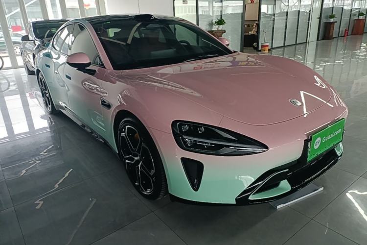 Used Xiaomi Auto SU7 2024 Rear-Drive Ultra-Long Range Advanced Pro-Level Intelligent Driving Version Front Right 45 Deg