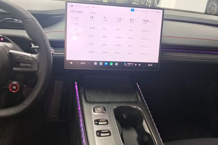 Used Xiaomi Auto SU7 2024 Rear-Drive Long-Range Intelligent Driving Version Audio And AC Panel