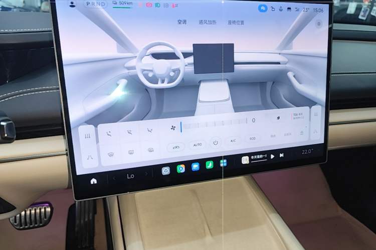 Used Xiaomi Auto SU7 2024 Four-Wheel Drive Ultra-Long Range Advanced Intelligent Driving Max Edition Audio And AC Panel