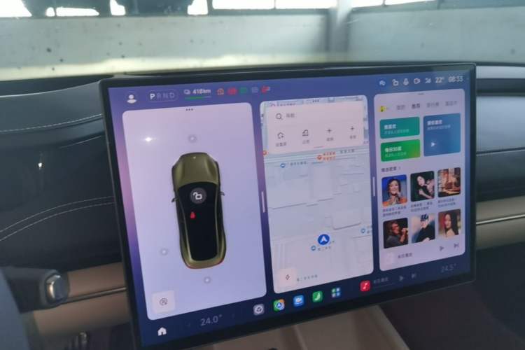 Used Xiaomi Auto SU7 2024 Four-Wheel Drive Ultra-Long Range Advanced Intelligent Driving Max Edition Audio And AC Panel