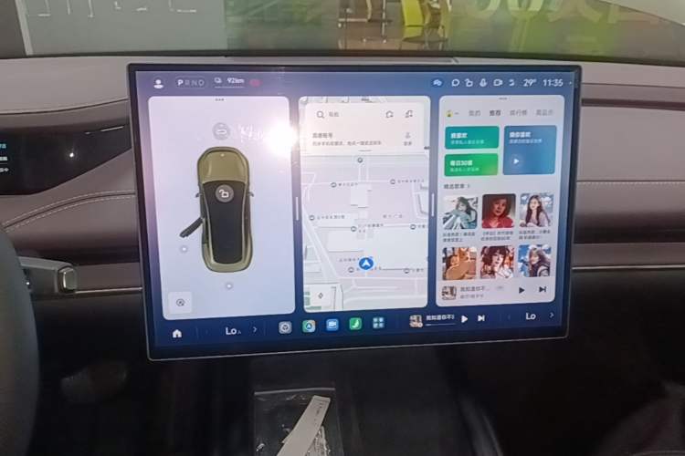 Used Xiaomi Auto SU7 2024 Rear-Drive Long-Range Intelligent Driving Version Audio And AC Panel