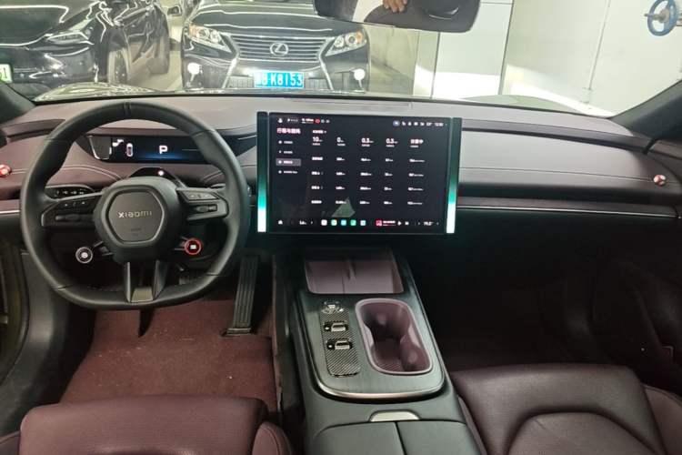 Used Xiaomi Auto SU7 2024 Rear-Drive Long-Range Intelligent Driving Version Audio And AC Panel