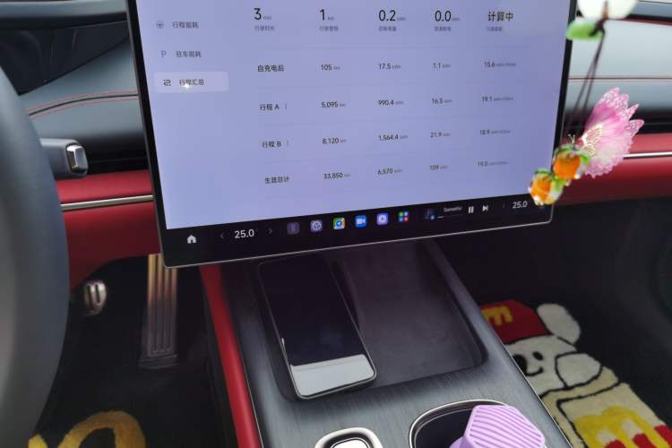 Used Xiaomi Auto SU7 2024 Four-Wheel Drive Ultra-Long Range Advanced Intelligent Driving Max Edition Audio And AC Panel