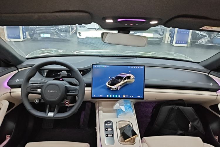Used Xiaomi Auto SU7 2024 Rear-Drive Ultra-Long Range Advanced Pro-Level Intelligent Driving Version Center Console