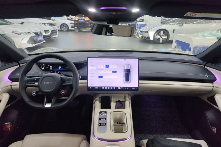 Used Xiaomi Auto SU7 2024 Rear-Drive Ultra-Long Range Advanced Pro-Level Intelligent Driving Version Center Console