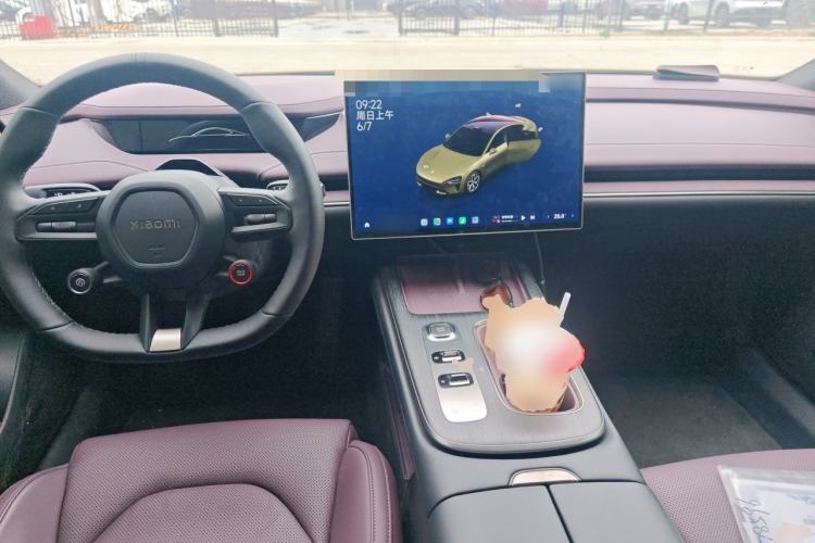 Used Xiaomi Auto SU7 2024 Rear-Drive Ultra-Long Range Advanced Pro-Level Intelligent Driving Version Center Console