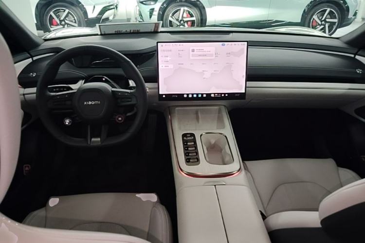 Used Xiaomi Auto SU7 2024 Rear-Drive Ultra-Long Range Advanced Pro-Level Intelligent Driving Version Center Console