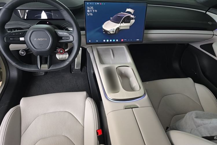 Used Xiaomi Auto SU7 2024 Four-Wheel Drive Ultra-Long Range Advanced Intelligent Driving Max Edition Center Console