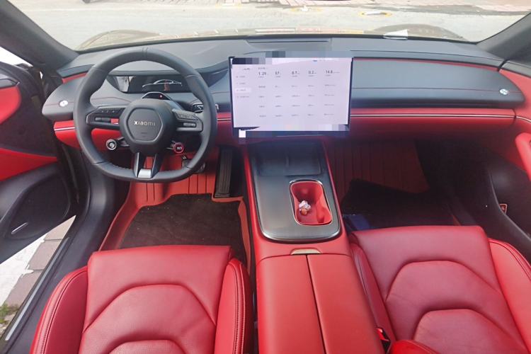 Used Xiaomi Auto SU7 2024 Rear-Drive Ultra-Long Range Advanced Pro-Level Intelligent Driving Version Center Console