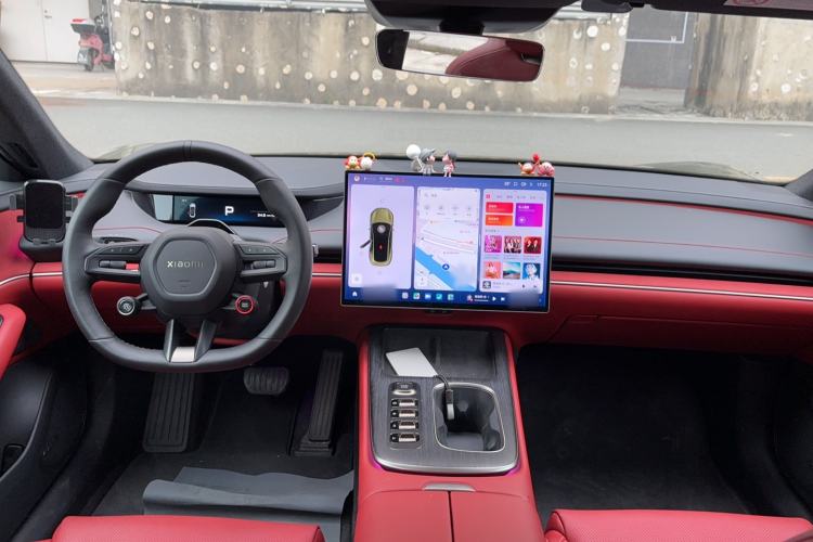 Used Xiaomi Auto SU7 2024 Rear-Drive Ultra-Long Range Advanced Pro-Level Intelligent Driving Version Center Console