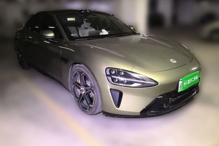 Used Xiaomi Auto SU7 2024 Four-Wheel Drive Ultra-Long Range Advanced Intelligent Driving Max Edition Front Right 45 Deg