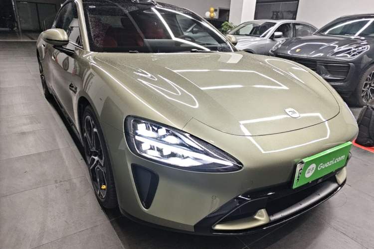 Used Xiaomi Auto SU7 2024 Four-Wheel Drive Ultra-Long Range Advanced Intelligent Driving Max Edition Front Right 45 Deg
