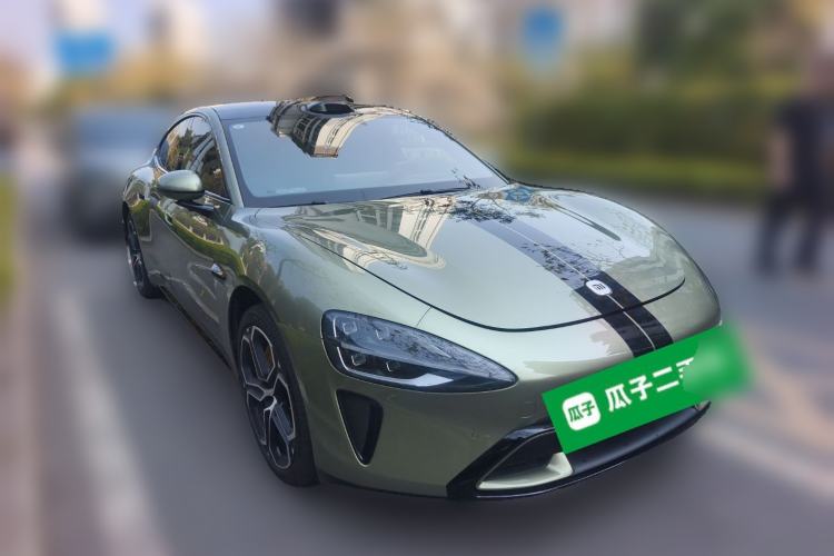 Used Xiaomi Auto SU7 2024 Four-Wheel Drive Ultra-Long Range Advanced Intelligent Driving Max Edition Front Right 45 Deg