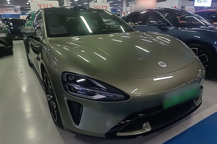 Used Xiaomi Auto SU7 2024 Four-Wheel Drive Ultra-Long Range Advanced Intelligent Driving Max Edition Front Right 45 Deg