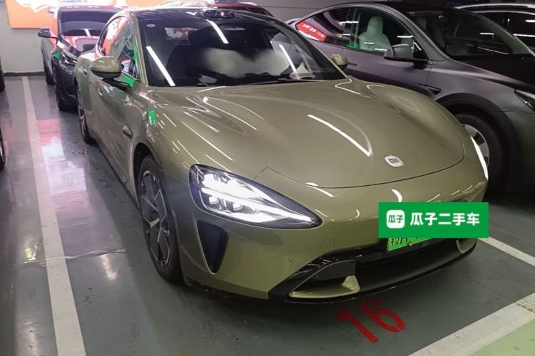 Used Xiaomi Auto SU7 2024 Rear-Drive Ultra-Long Range Advanced Pro-Level Intelligent Driving Version Front Right 45 Deg