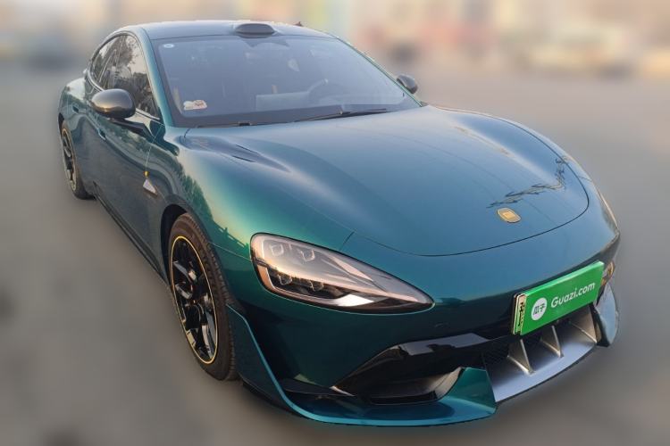 Used Xiaomi Auto SU7 2024 Four-Wheel Drive Ultra-Long Range Advanced Intelligent Driving Max Edition Front Right 45 Deg