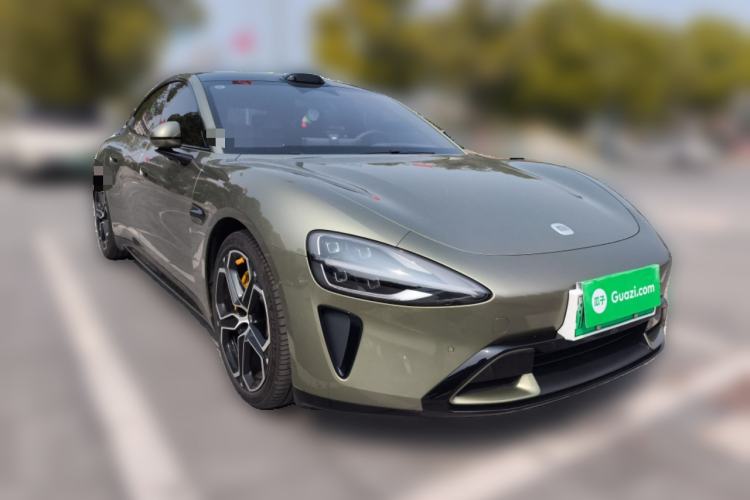 Used Xiaomi Auto SU7 2024 Four-Wheel Drive Ultra-Long Range Advanced Intelligent Driving Max Edition Front Right 45 Deg