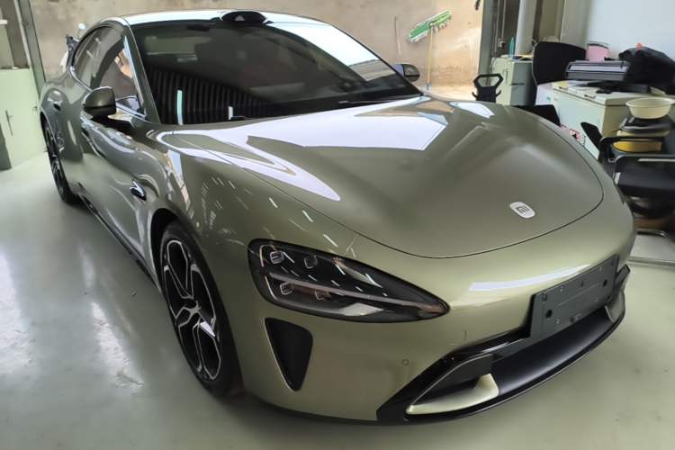 Used Xiaomi Auto SU7 2024 Four-Wheel Drive Ultra-Long Range Advanced Intelligent Driving Max Edition Front Right 45 Deg