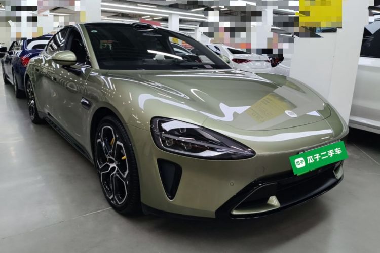 Used Xiaomi Auto SU7 2024 Rear-Drive Ultra-Long Range Advanced Pro-Level Intelligent Driving Version Front Right 45 Deg