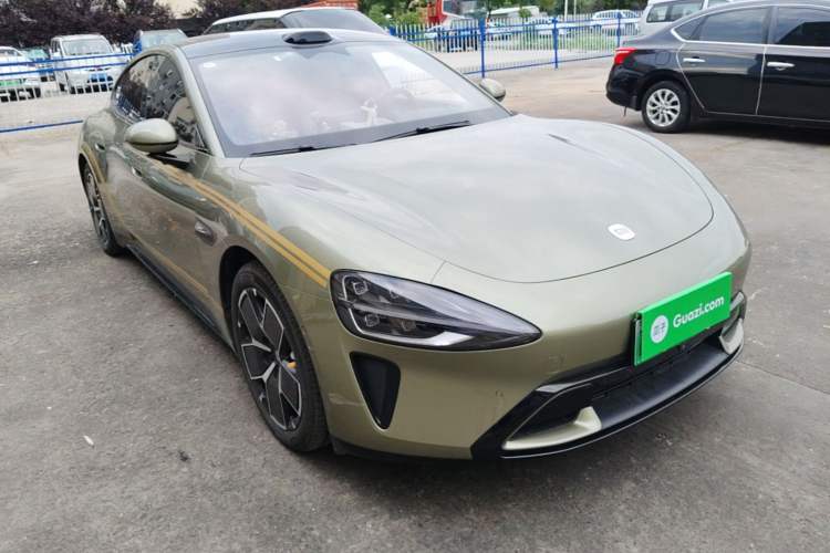 Used Xiaomi Auto SU7 2024 Rear-Drive Ultra-Long Range Advanced Pro-Level Intelligent Driving Version Front Right 45 Deg