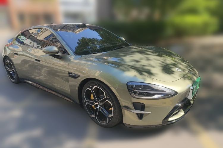 Used Xiaomi Auto SU7 2024 Four-Wheel Drive Ultra-Long Range Advanced Intelligent Driving Max Edition Front Right 45 Deg