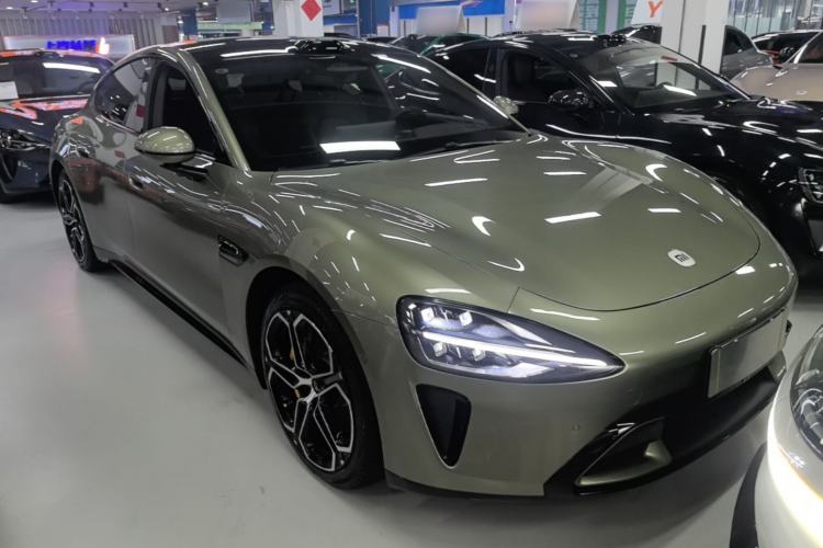 Used Xiaomi Auto SU7 2024 Rear-Drive Ultra-Long Range Advanced Pro-Level Intelligent Driving Version Front Right 45 Deg