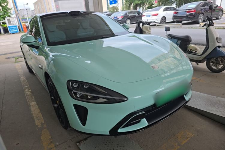 Used Xiaomi Auto SU7 2024 Four-Wheel Drive Ultra-Long Range Advanced Intelligent Driving Max Edition Front Right 45 Deg