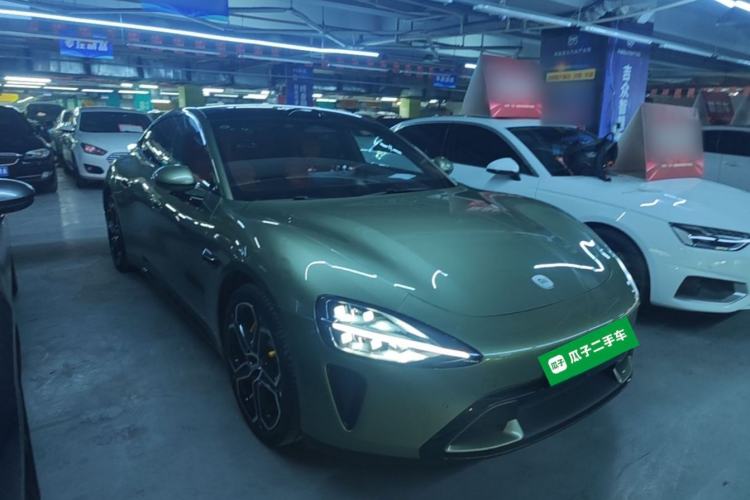 Used Xiaomi Auto SU7 2024 Rear-Drive Ultra-Long Range Advanced Pro-Level Intelligent Driving Version Front Right 45 Deg