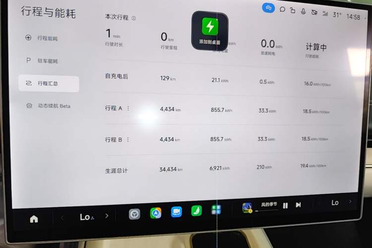 Used Xiaomi Auto SU7 2024 Four-Wheel Drive Ultra-Long Range Advanced Intelligent Driving Max Edition Instrument Cluster