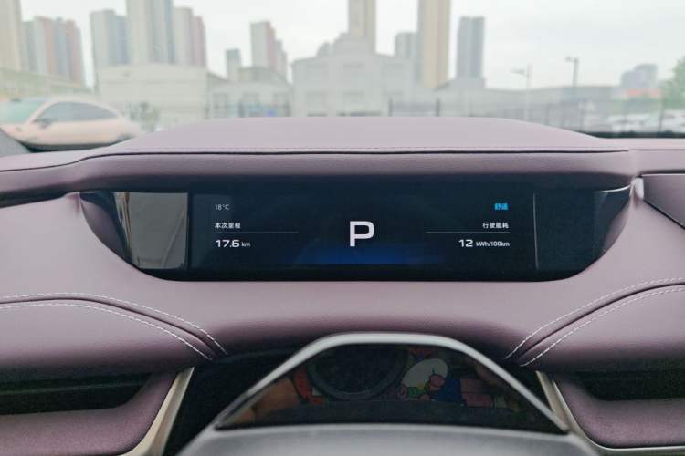 Used Xiaomi Auto SU7 2024 Rear-Drive Ultra-Long Range Advanced Pro-Level Intelligent Driving Version Instrument Cluster