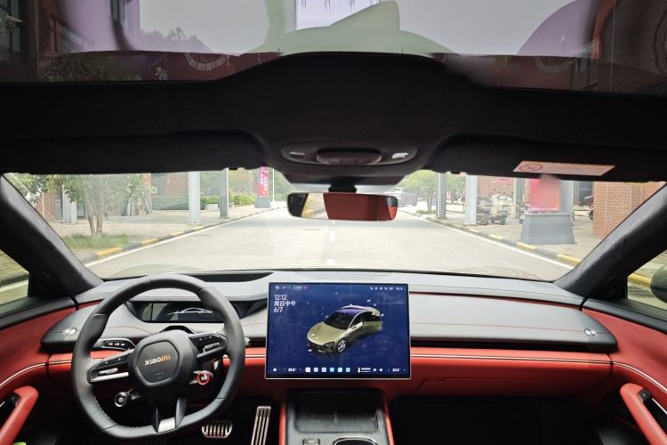 Used Xiaomi Auto SU7 2024 Four-Wheel Drive Ultra-Long Range Advanced Intelligent Driving Max Edition Interior 3