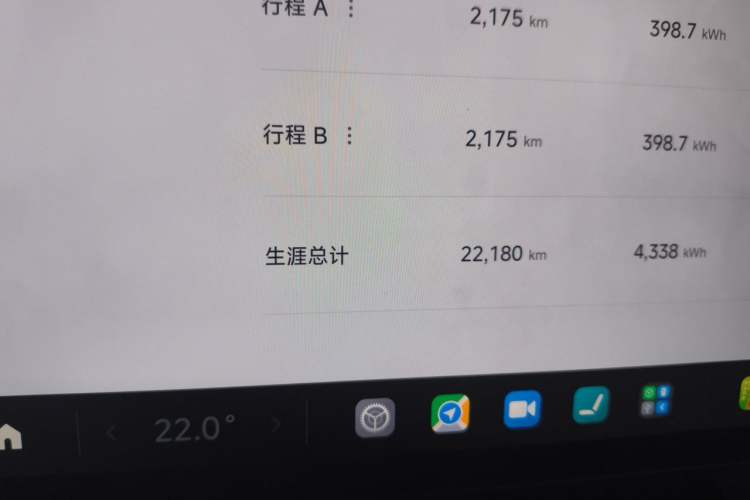 Used Xiaomi Auto SU7 2024 Four-Wheel Drive Ultra-Long Range Advanced Intelligent Driving Max Edition Odometer Close Up