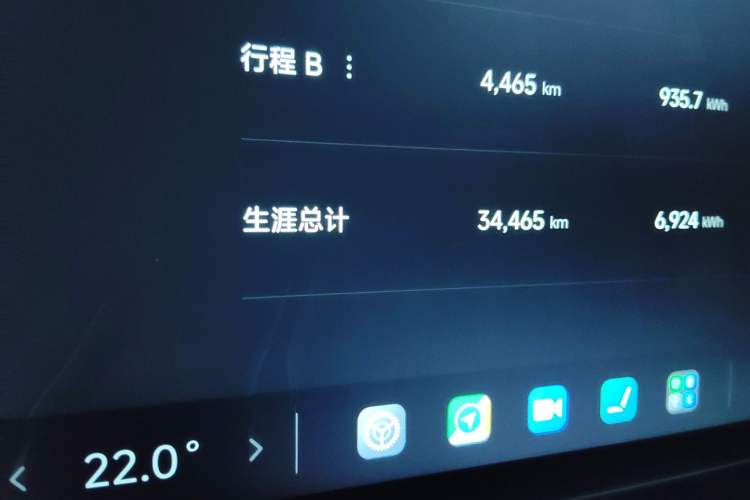 Used Xiaomi Auto SU7 2024 Four-Wheel Drive Ultra-Long Range Advanced Intelligent Driving Max Edition Odometer Close Up