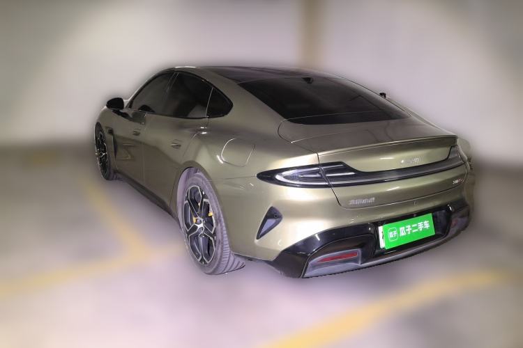 Used Xiaomi Auto SU7 2024 Four-Wheel Drive Ultra-Long Range Advanced Intelligent Driving Max Edition Rear Left 45 Deg
