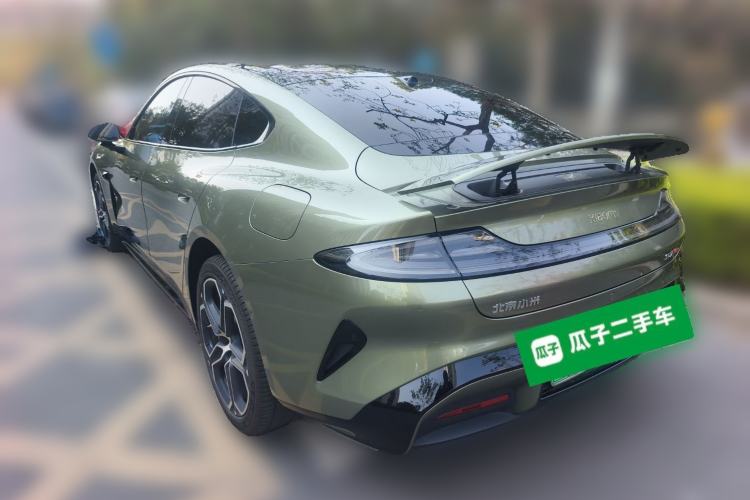 Used Xiaomi Auto SU7 2024 Four-Wheel Drive Ultra-Long Range Advanced Intelligent Driving Max Edition Rear Left 45 Deg