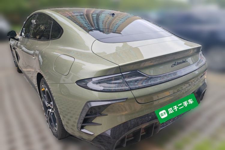 Used Xiaomi Auto SU7 2024 Four-Wheel Drive Ultra-Long Range Advanced Intelligent Driving Max Edition Rear Left 45 Deg