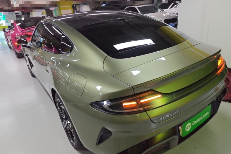 Used Xiaomi Auto SU7 2024 Four-Wheel Drive Ultra-Long Range Advanced Intelligent Driving Max Edition Rear Left 45 Deg