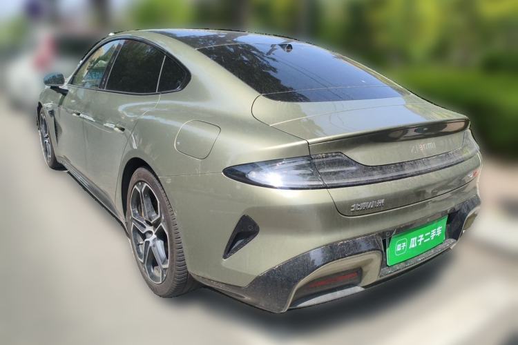 Used Xiaomi Auto SU7 2024 Four-Wheel Drive Ultra-Long Range Advanced Intelligent Driving Max Edition Rear Left 45 Deg