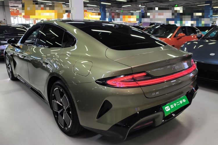 Used Xiaomi Auto SU7 2024 Rear-Drive Long-Range Intelligent Driving Version Rear Left 45 Deg