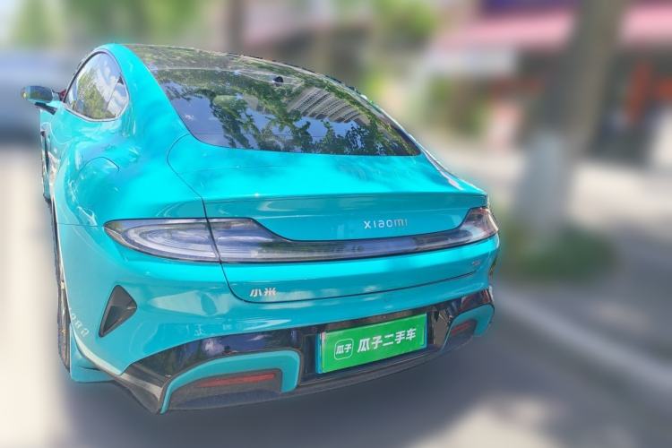 Used Xiaomi Auto SU7 2024 Rear-Drive Ultra-Long Range Advanced Pro-Level Intelligent Driving Version Rear Left 45 Deg