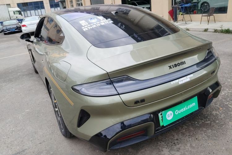 Used Xiaomi Auto SU7 2024 Rear-Drive Ultra-Long Range Advanced Pro-Level Intelligent Driving Version Rear Left 45 Deg