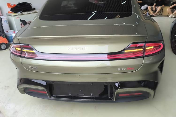 Used Xiaomi Auto SU7 2024 Four-Wheel Drive Ultra-Long Range Advanced Intelligent Driving Max Edition Rear