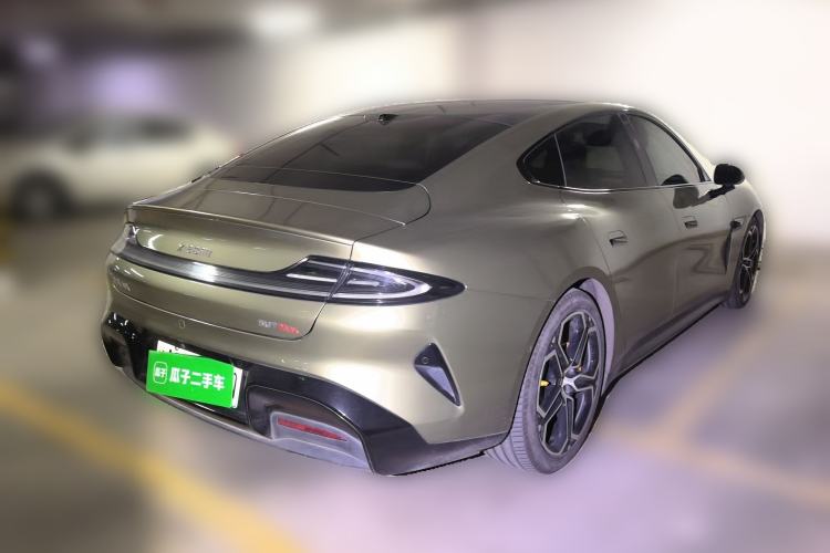 Used Xiaomi Auto SU7 2024 Four-Wheel Drive Ultra-Long Range Advanced Intelligent Driving Max Edition Rear Right 45 Deg